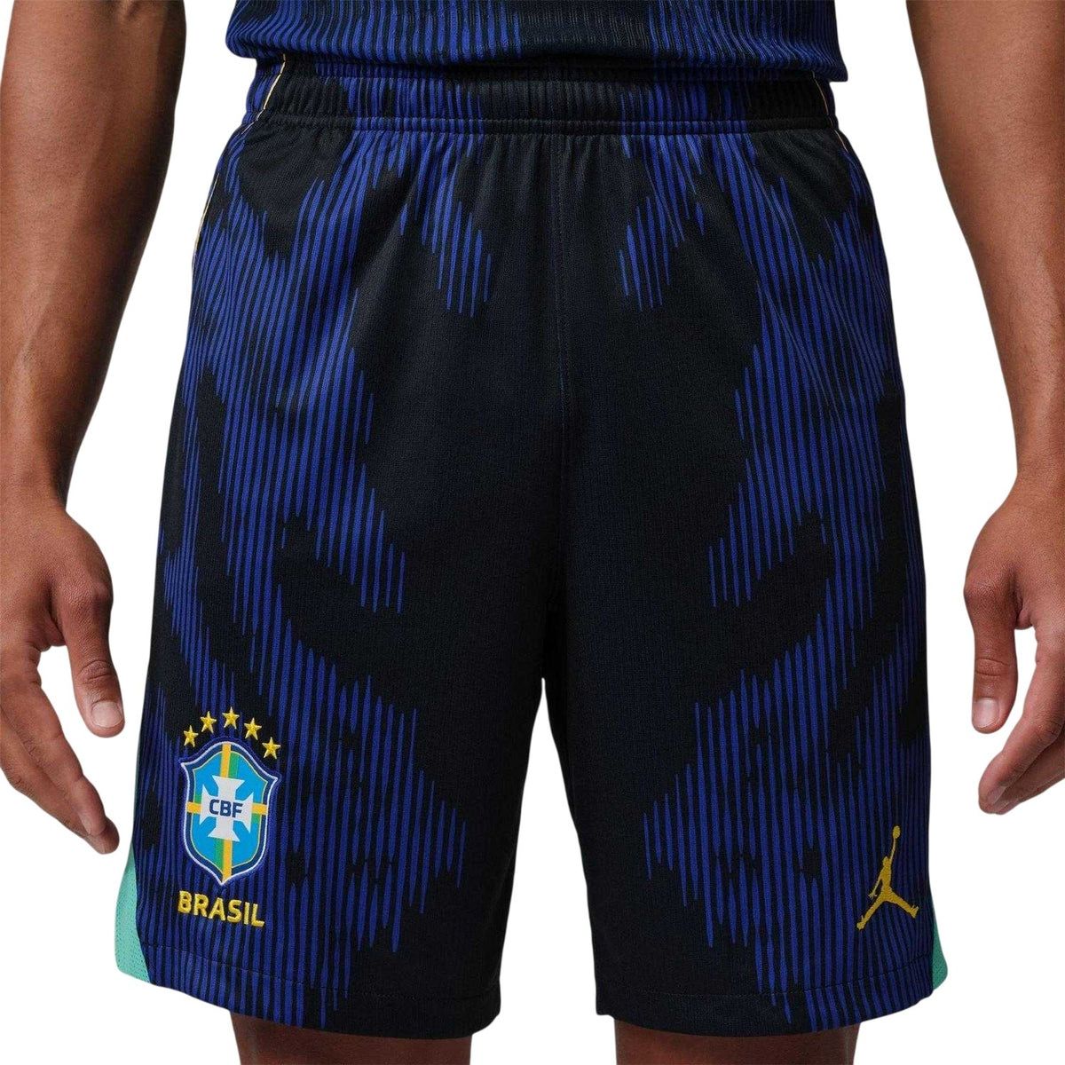 Royal Blue-White - Front - Nike Mens World Cup 2026 Brazil Away Shorts