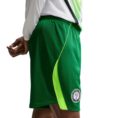 Green-White - Side - Nike Mens 2026 Nigeria FC Football Shorts