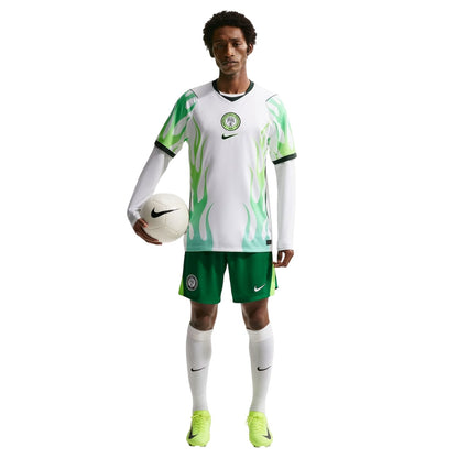 Green-White - Lifestyle - Nike Mens 2026 Nigeria FC Football Shorts