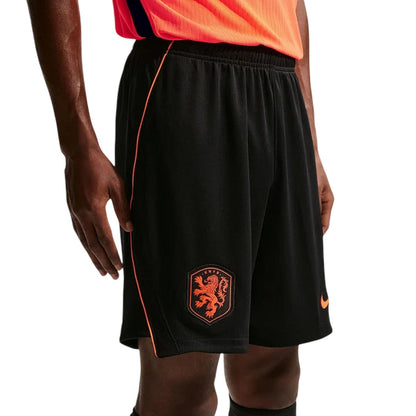 Black-Red - Side - Nike Mens 2026 Netherlands FC Football Shorts