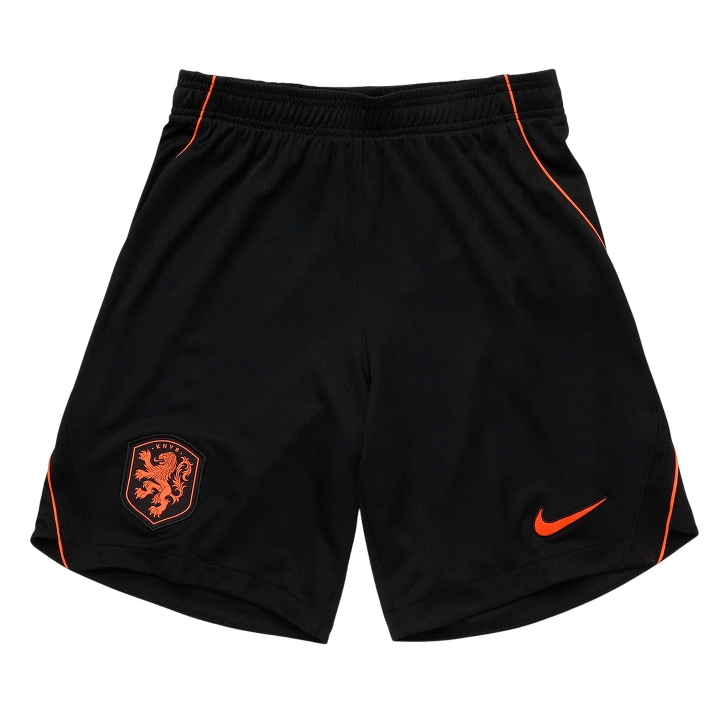 Black-Red - Front - Nike Mens 2026 Netherlands FC Football Shorts