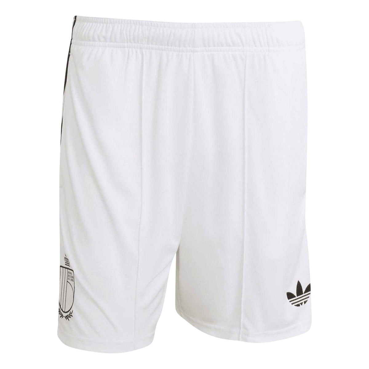 White-Black - Front - Adidas Mens FIFA World Cup 2026 Belgium Away Shorts
