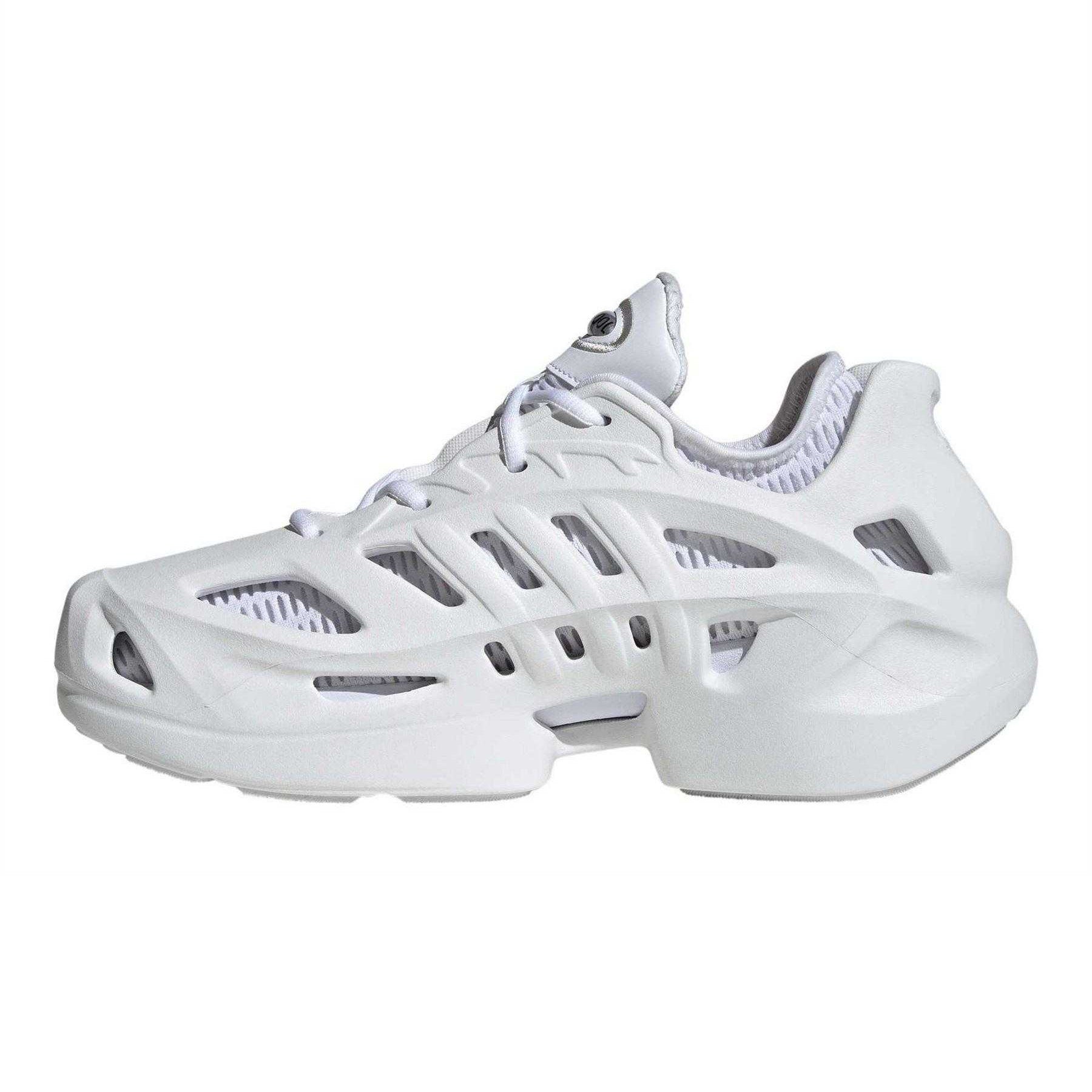 White - Side - Adidas Unisex Adult Adifom Climacool Chunky Sole Trainers