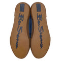 Navy - Side - Ben Sherman Mens Canvey Trainers