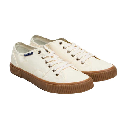 Off White - Side - Ben Sherman Mens Canvey Trainers