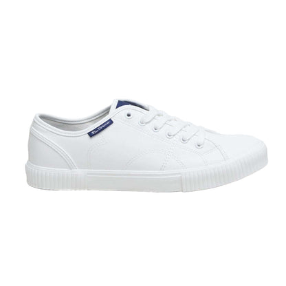White - Back - Ben Sherman Mens Canvey Trainers