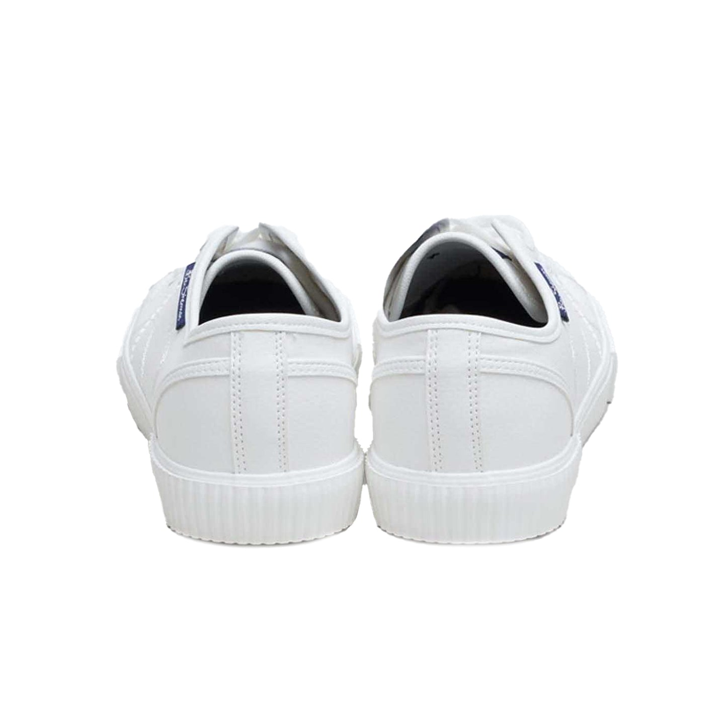 White - Side - Ben Sherman Mens Canvey Trainers