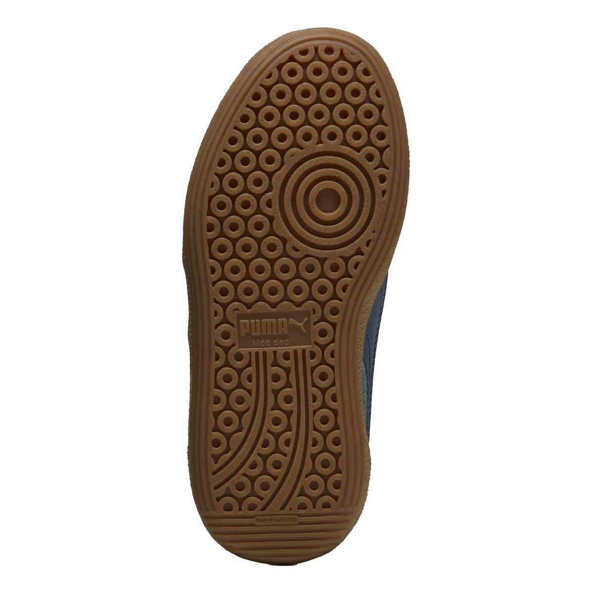 Green - Lifestyle - Puma Childrens-Kids Palermo Classic Leather Trainers