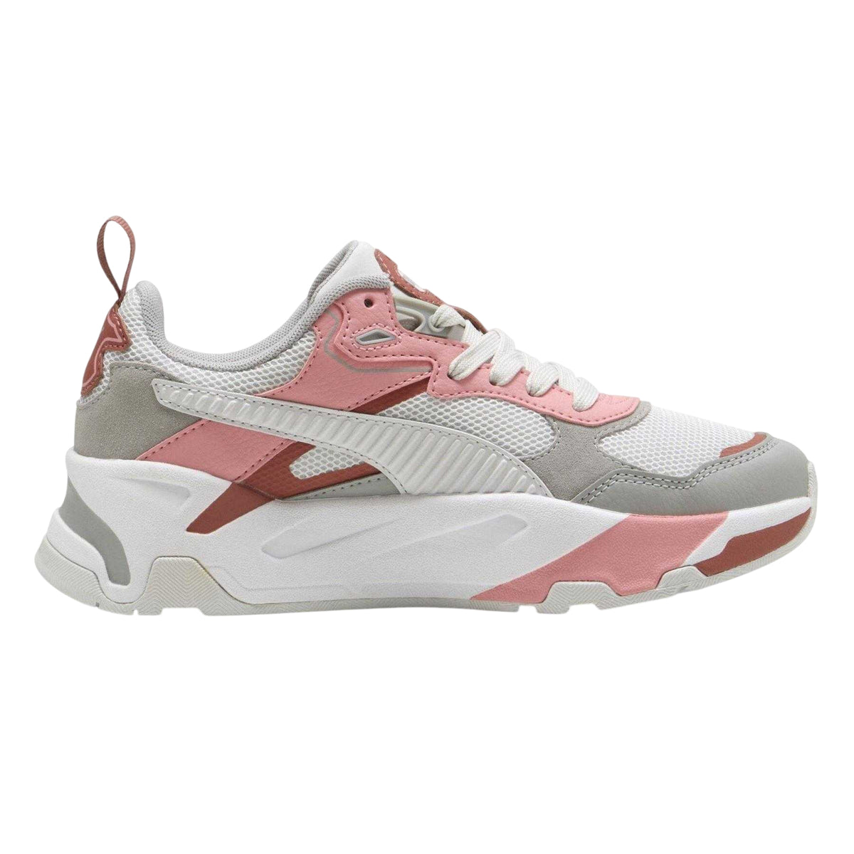 Feather Grey - Front - Puma Childrens-Kids Trinity Trainers