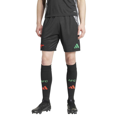 Black - Pack Shot - Adidas Mens Arsenal FC Football Shorts