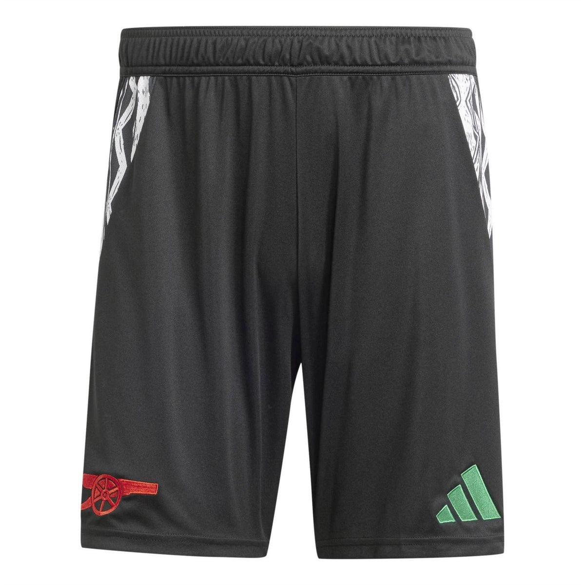 Black - Front - Adidas Mens Arsenal FC Football Shorts