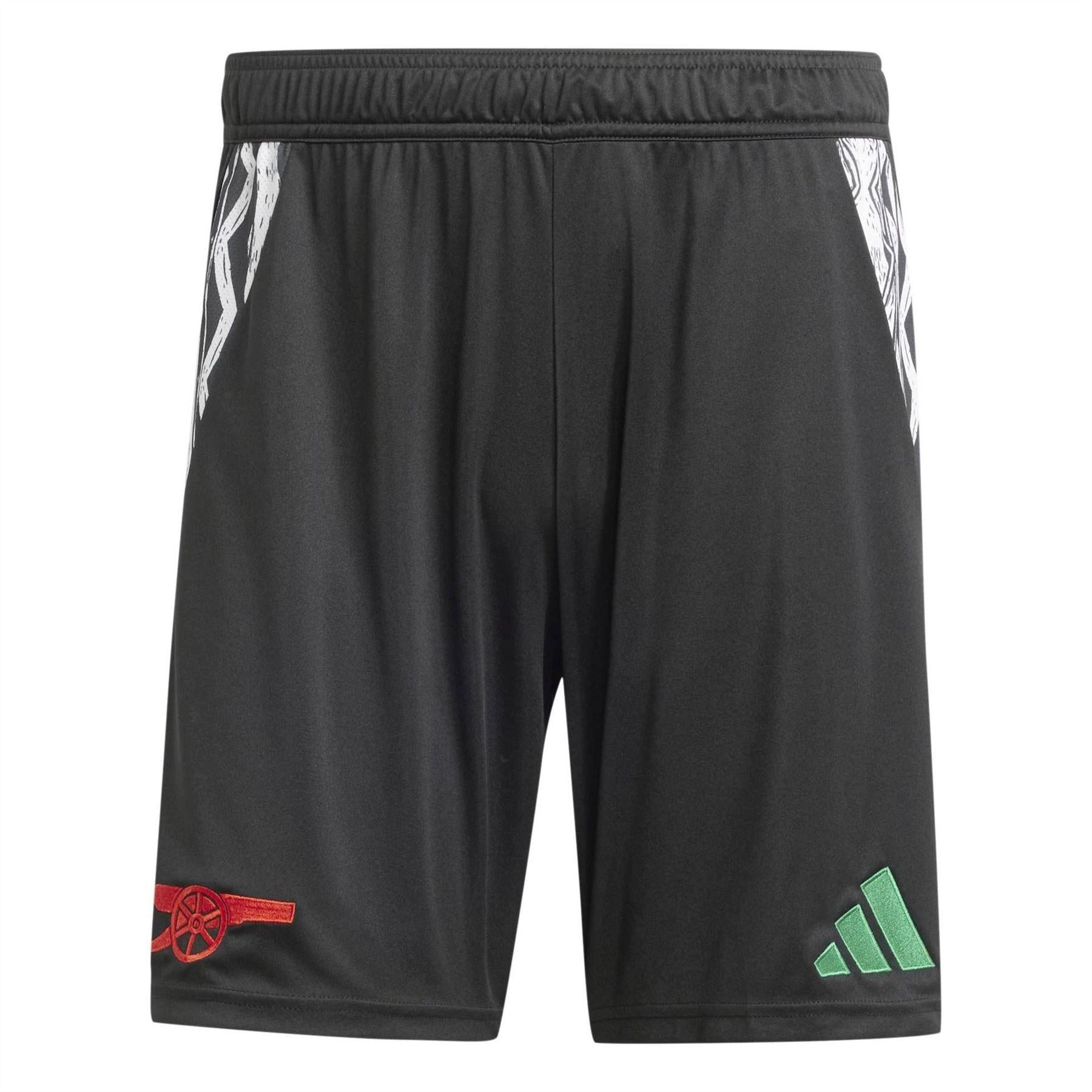 Black - Front - Adidas Mens Arsenal FC Football Shorts