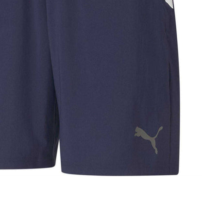 Peacoat-Peacoat Navy - Side - Puma Mens TeamLIGA Sideline Side Stripe Football Shorts