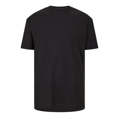 Black - Front - Armani Exchange Mens Exchange Regular T-Shirt