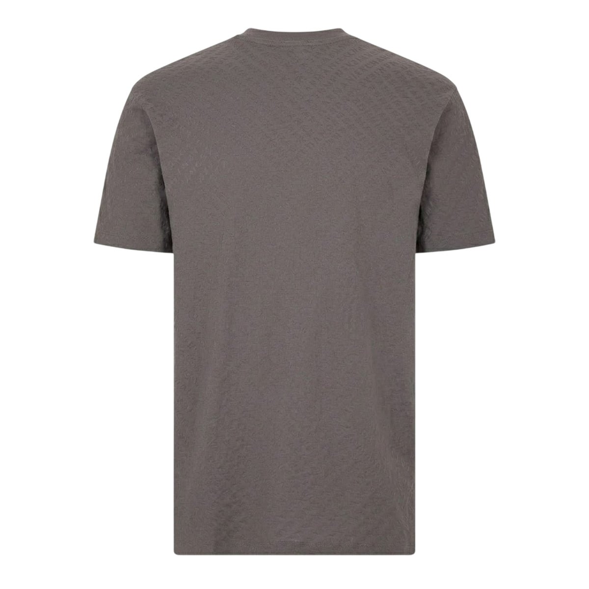 Grey - Back - Armani Exchange Mens Exchange Regular T-Shirt