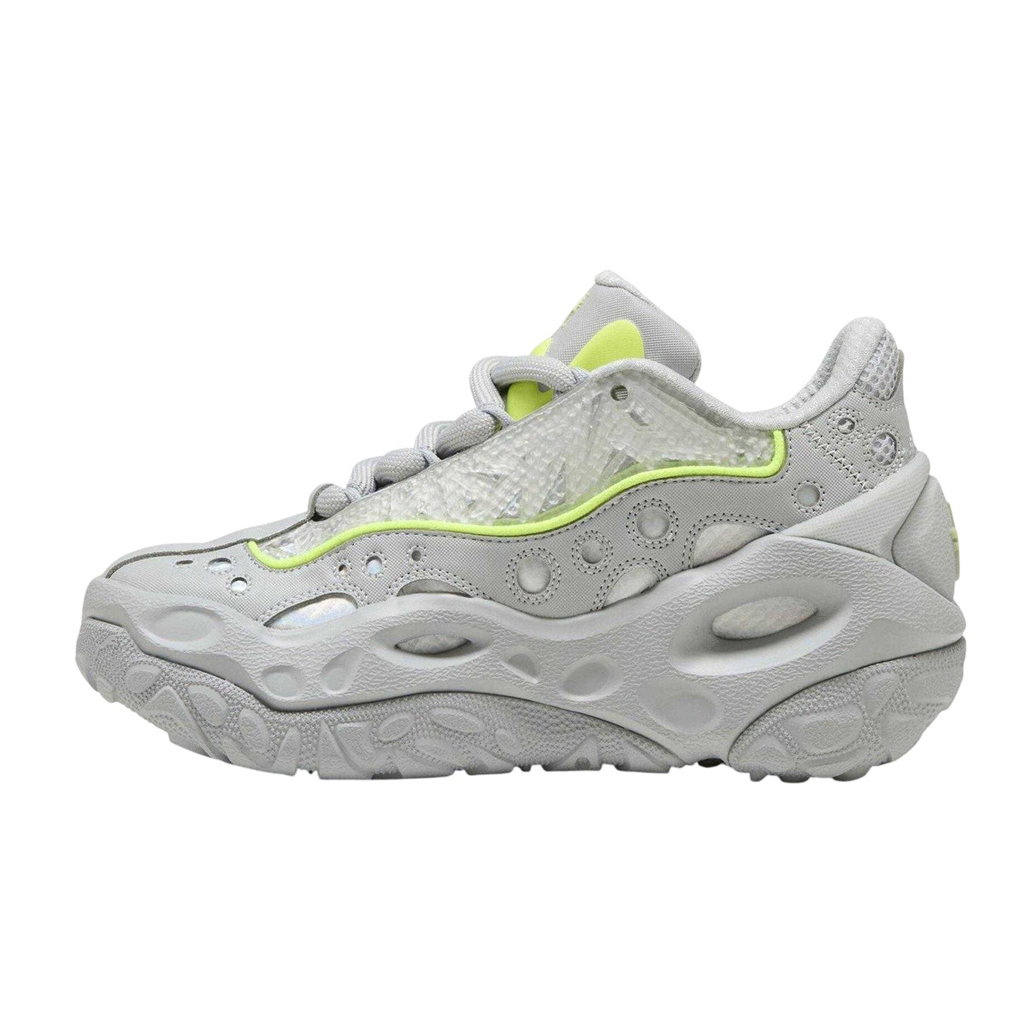 Light Grey - Back - Puma Childrens-Kids La France Trainers
