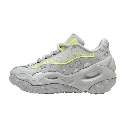 Light Grey - Back - Puma Childrens-Kids La France Trainers