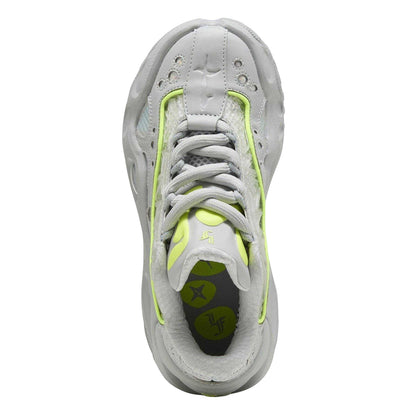 Light Grey - Side - Puma Childrens-Kids La France Trainers