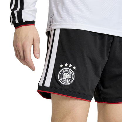Black-White - Side - Adidas Mens FIFA World Cup 2026 Germany Regular Home Shorts