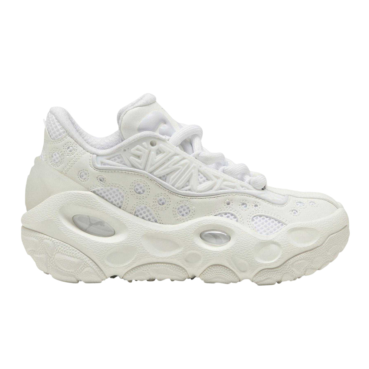 White-Silver - Front - Puma Childrens-Kids La France Runner Trainers