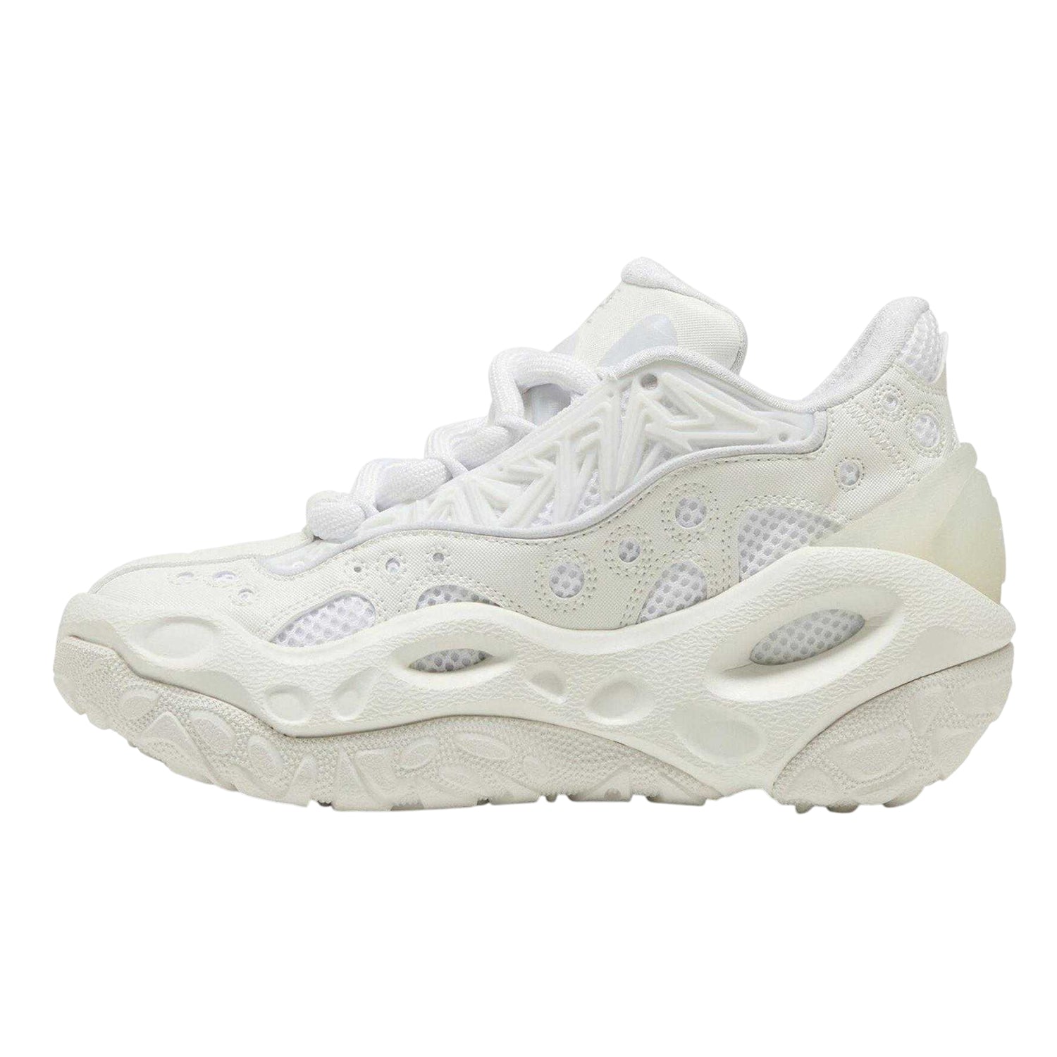 White-Silver - Back - Puma Childrens-Kids La France Runner Trainers