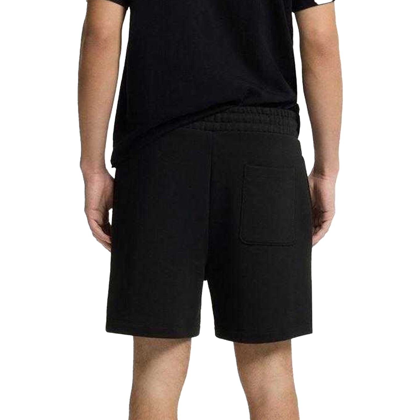 Black - Back - Hugo Mens Dagety Graphic Print Shorts