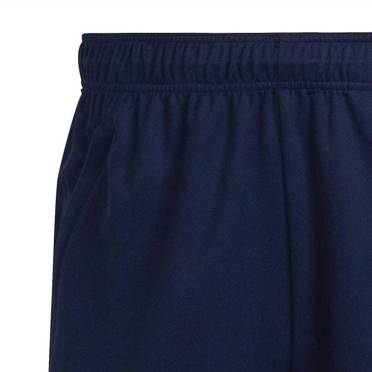 Dark Blue - Side - Adidas Mens Train Essentials Logo Shorts