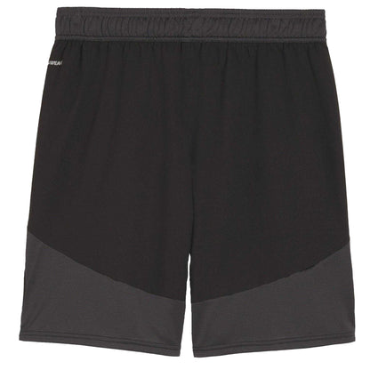 Black-White - Back - Puma Mens TeamFinal Football Shorts
