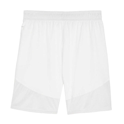 White-Black - Back - Puma Mens TeamFinal Football Shorts