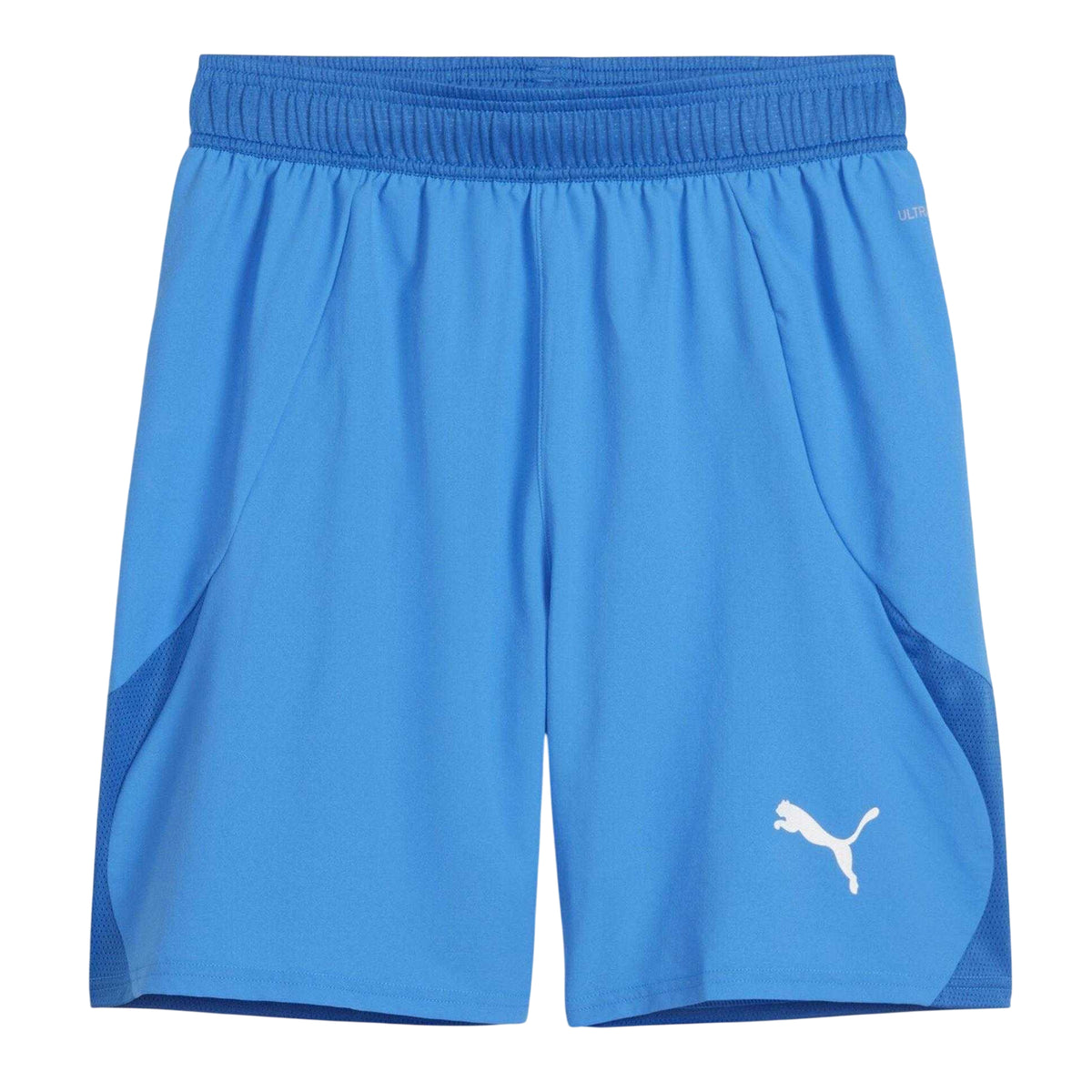 White-Blue - Front - Puma Mens TeamFinal Football Shorts