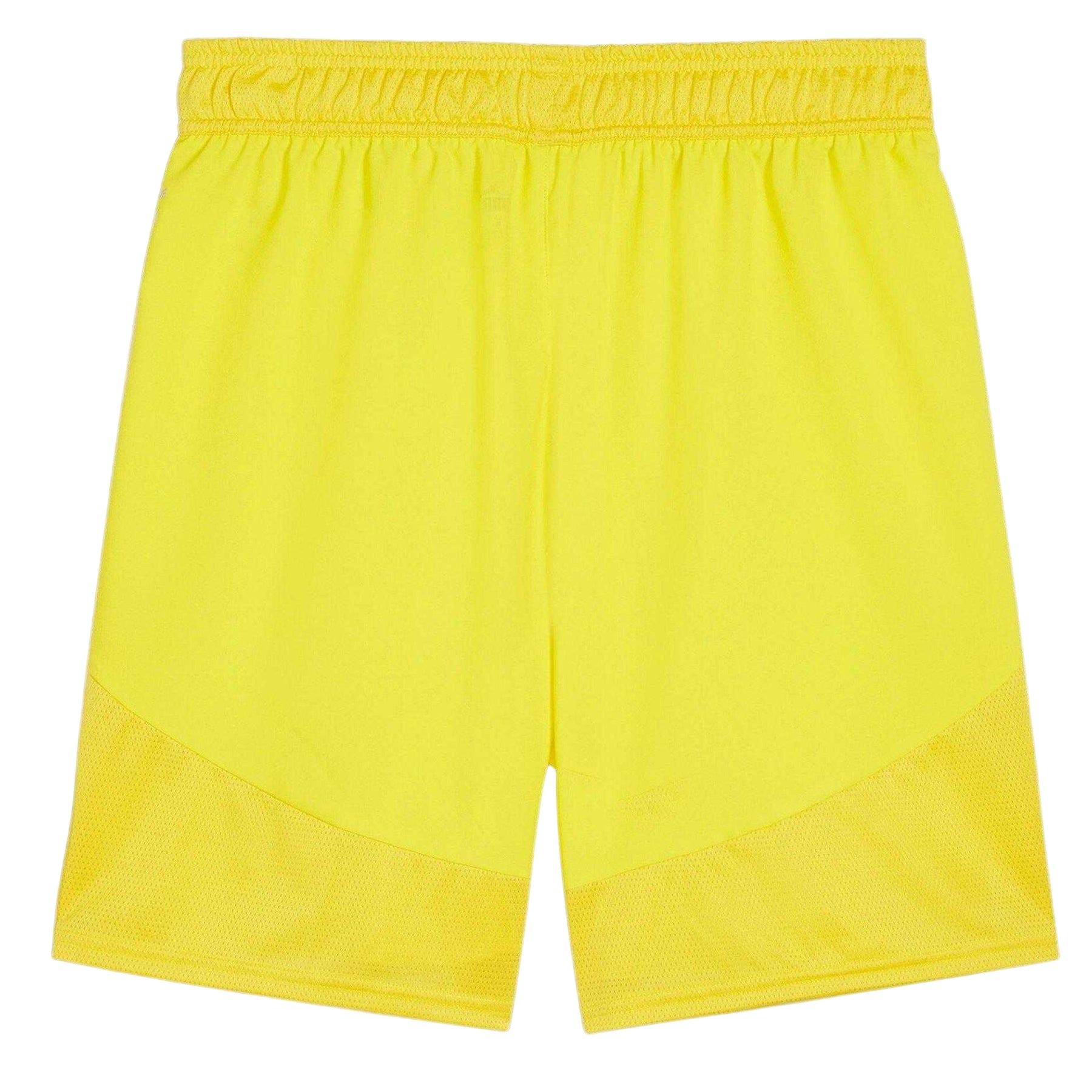 Yellow-Black - Back - Puma Mens TeamFinal Football Shorts