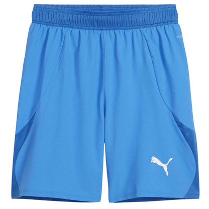 Blue-White - Front - Puma Mens TeamFinal Football Shorts