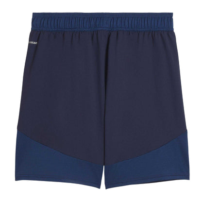 Navy-White-Blue - Back - Puma Mens TeamFinal Football Shorts