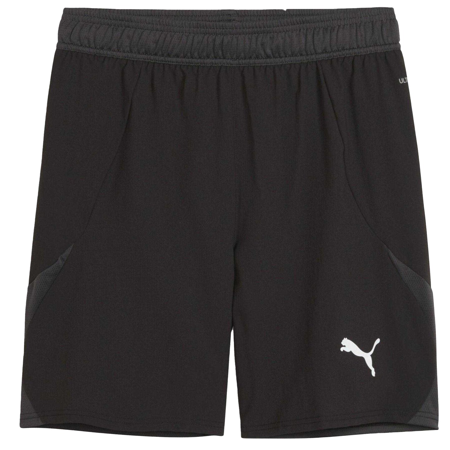 Black-White - Front - Puma Mens TeamFinal Football Shorts