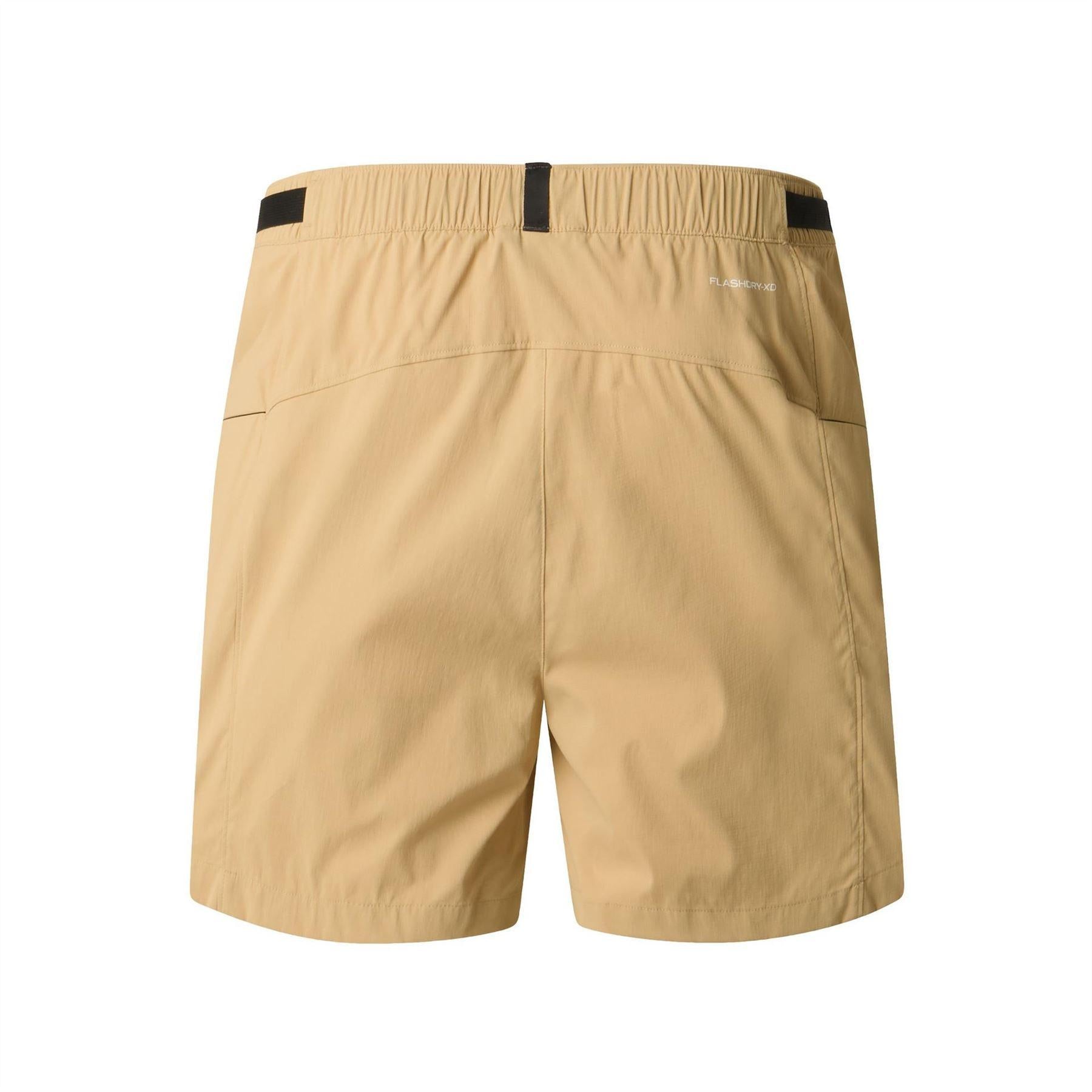Khaki-Stone - Back - The North Face Mens Class V Pathfinder Belted Shorts