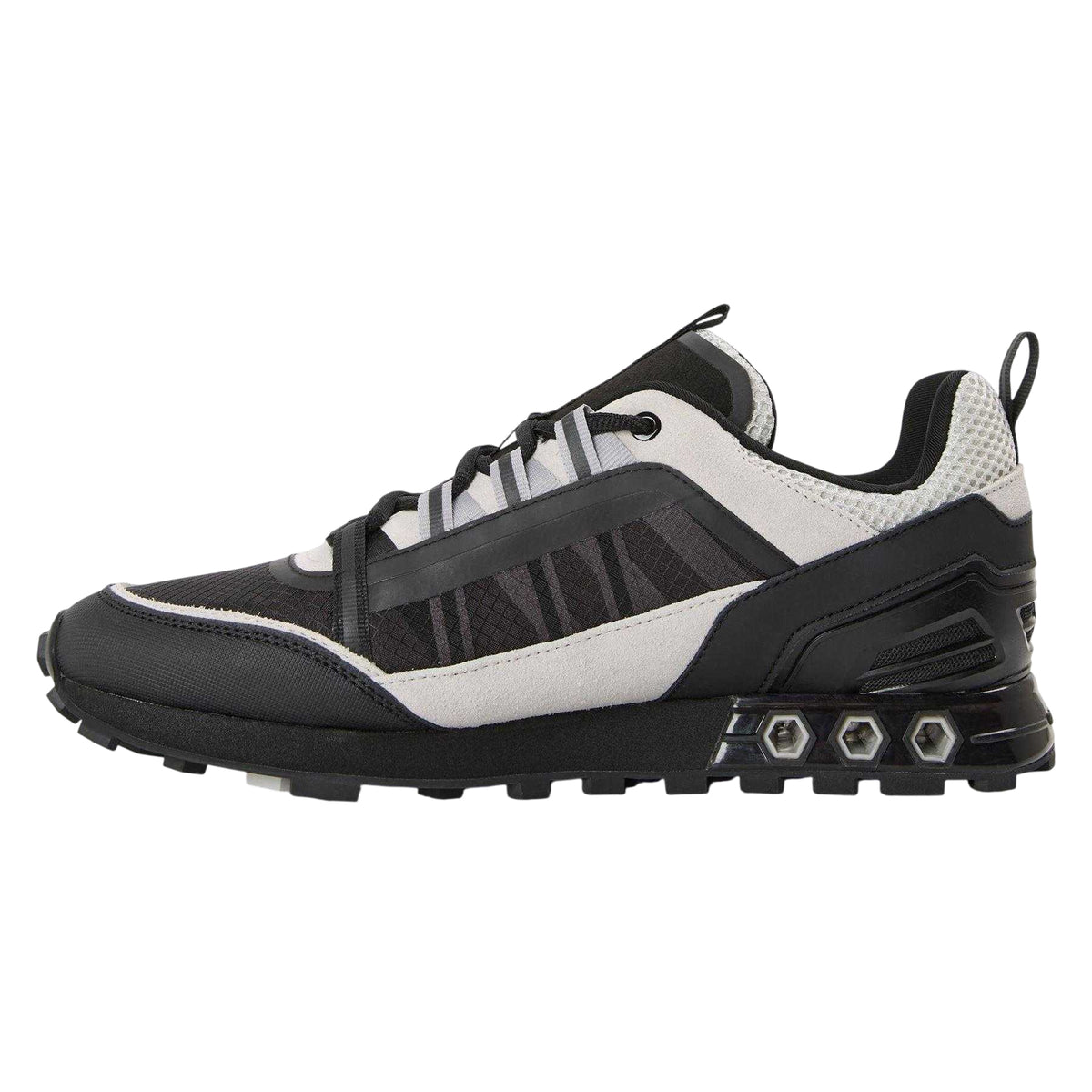 Black-Grey - Back - Cruyff Mens Spectra Trainers