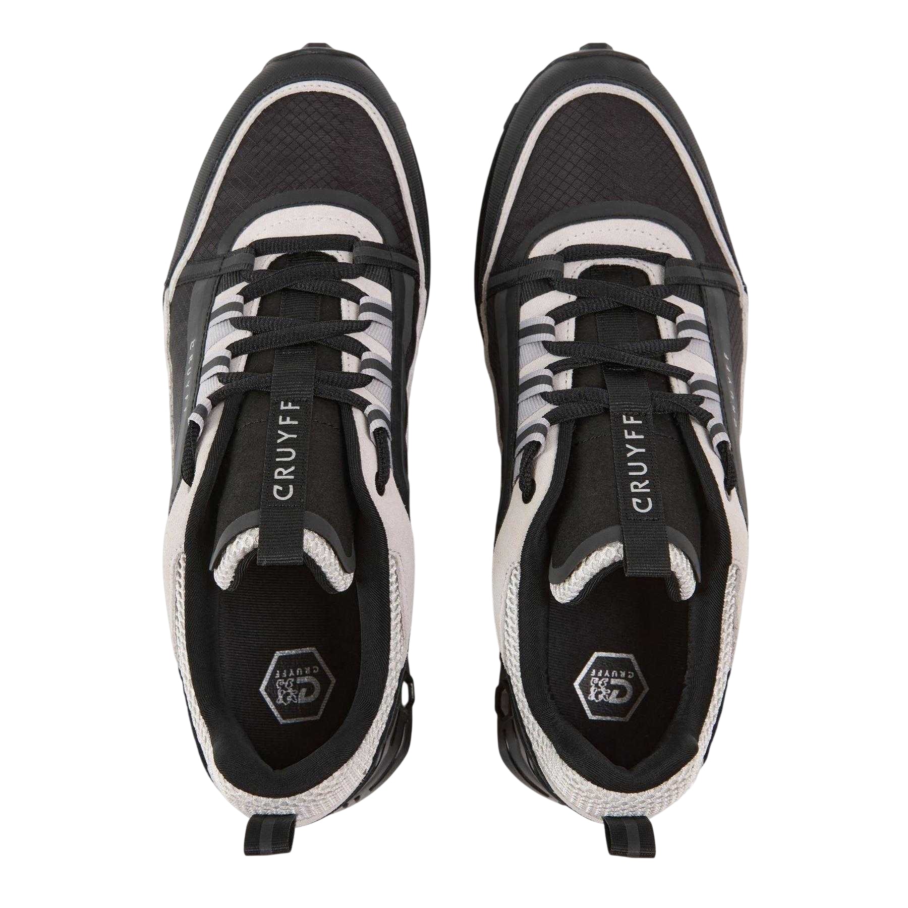 Black-Grey - Side - Cruyff Mens Spectra Trainers