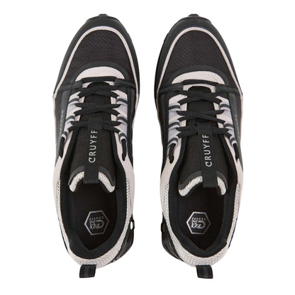 Black-Grey - Side - Cruyff Mens Spectra Trainers