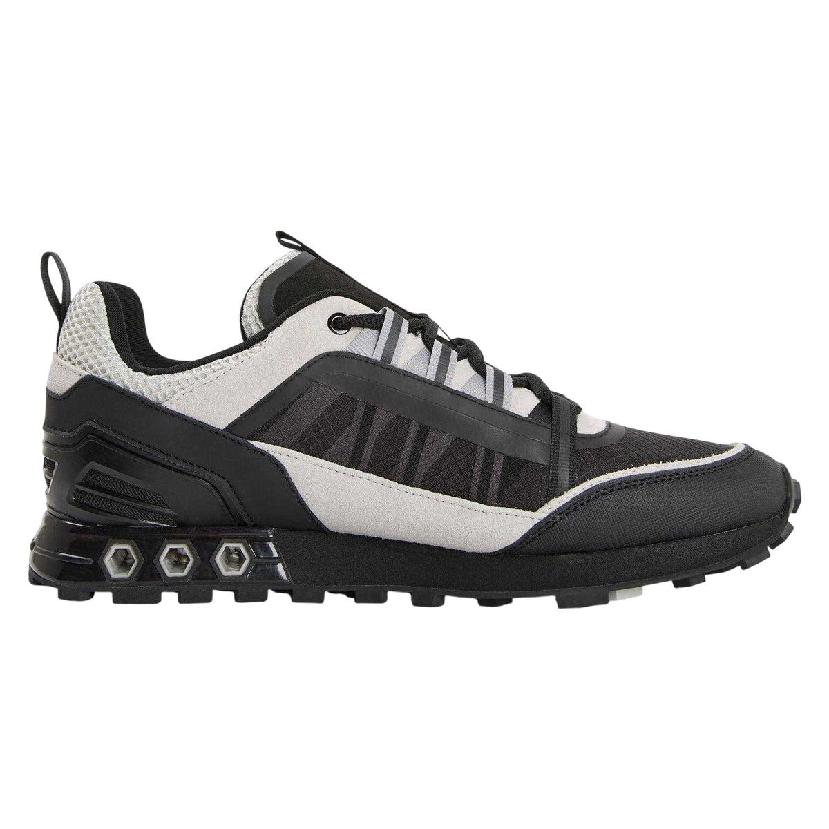 Black-Grey - Front - Cruyff Mens Spectra Trainers