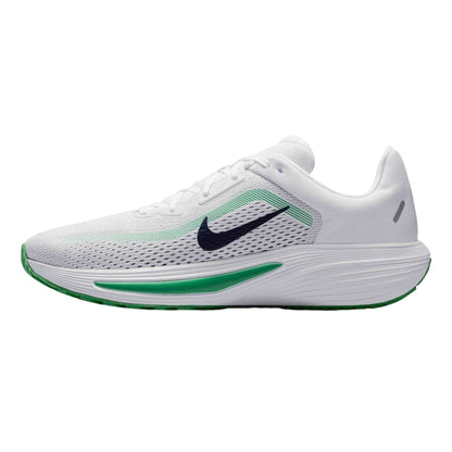 White-Navy-Green - Side - Nike Mens Quest 7 Running Trainers