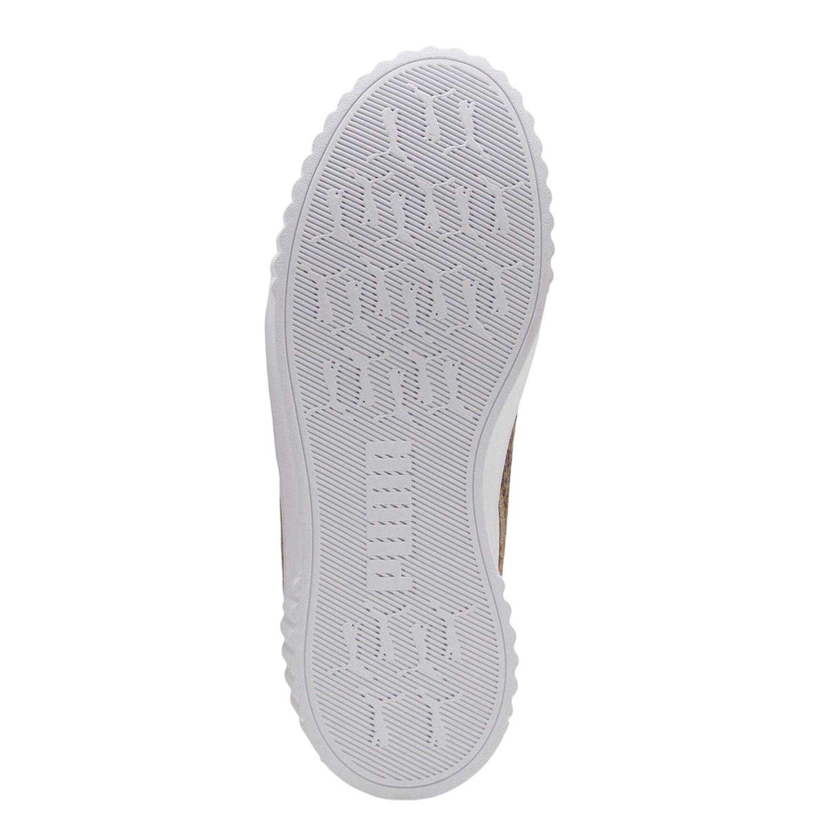 White-Leopard - Lifestyle - Puma Womens-Ladies Carina 3.0 Leopard Print Platform Shoes