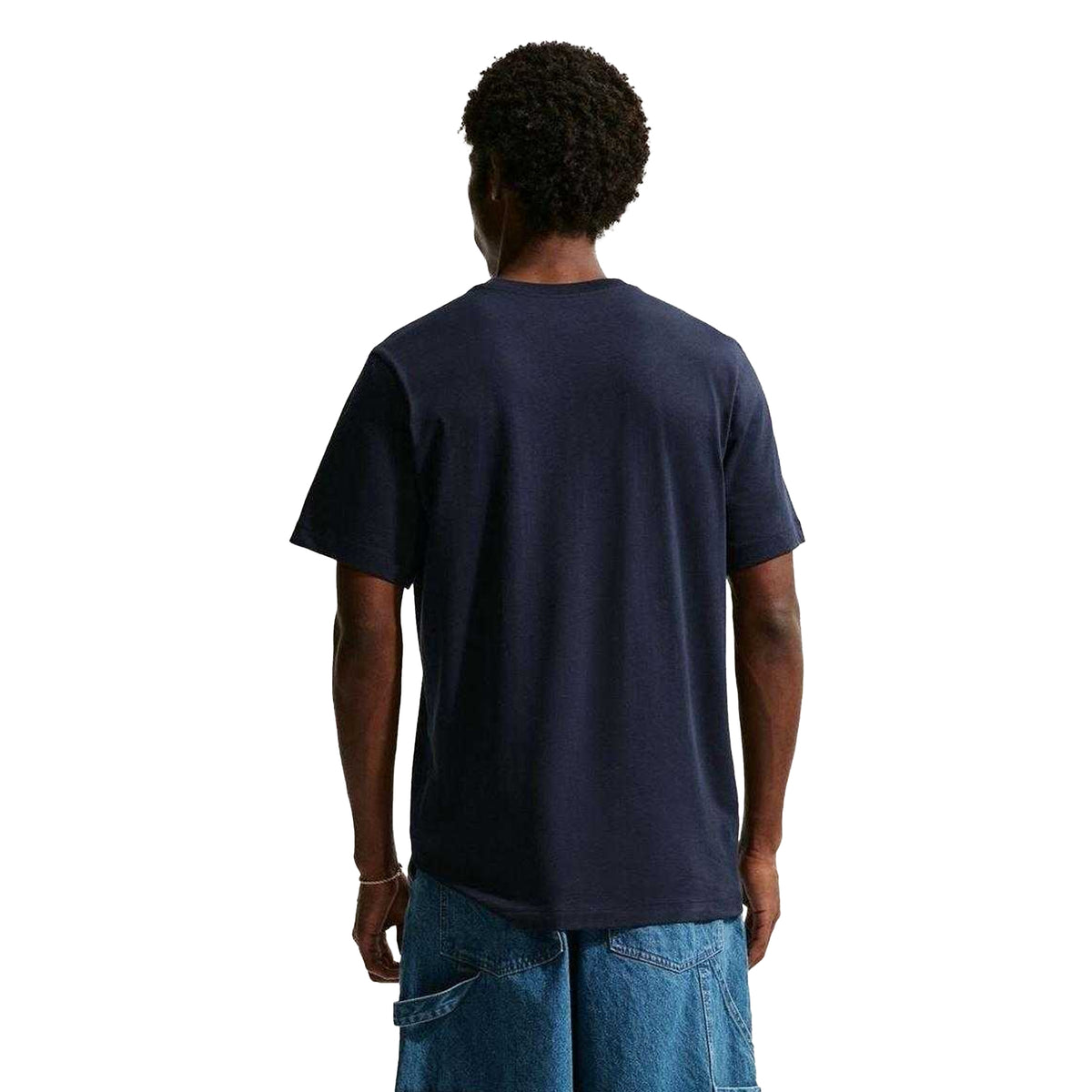 Navy - Back - Nike Mens England FA Short-Sleeved T-Shirt