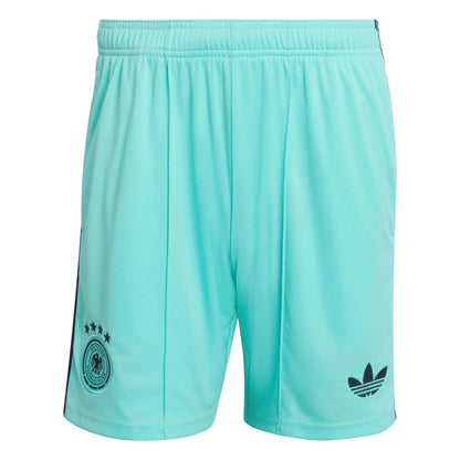 Blue-Black - Front - Adidas Mens World Cup Germany DFB Away Shorts