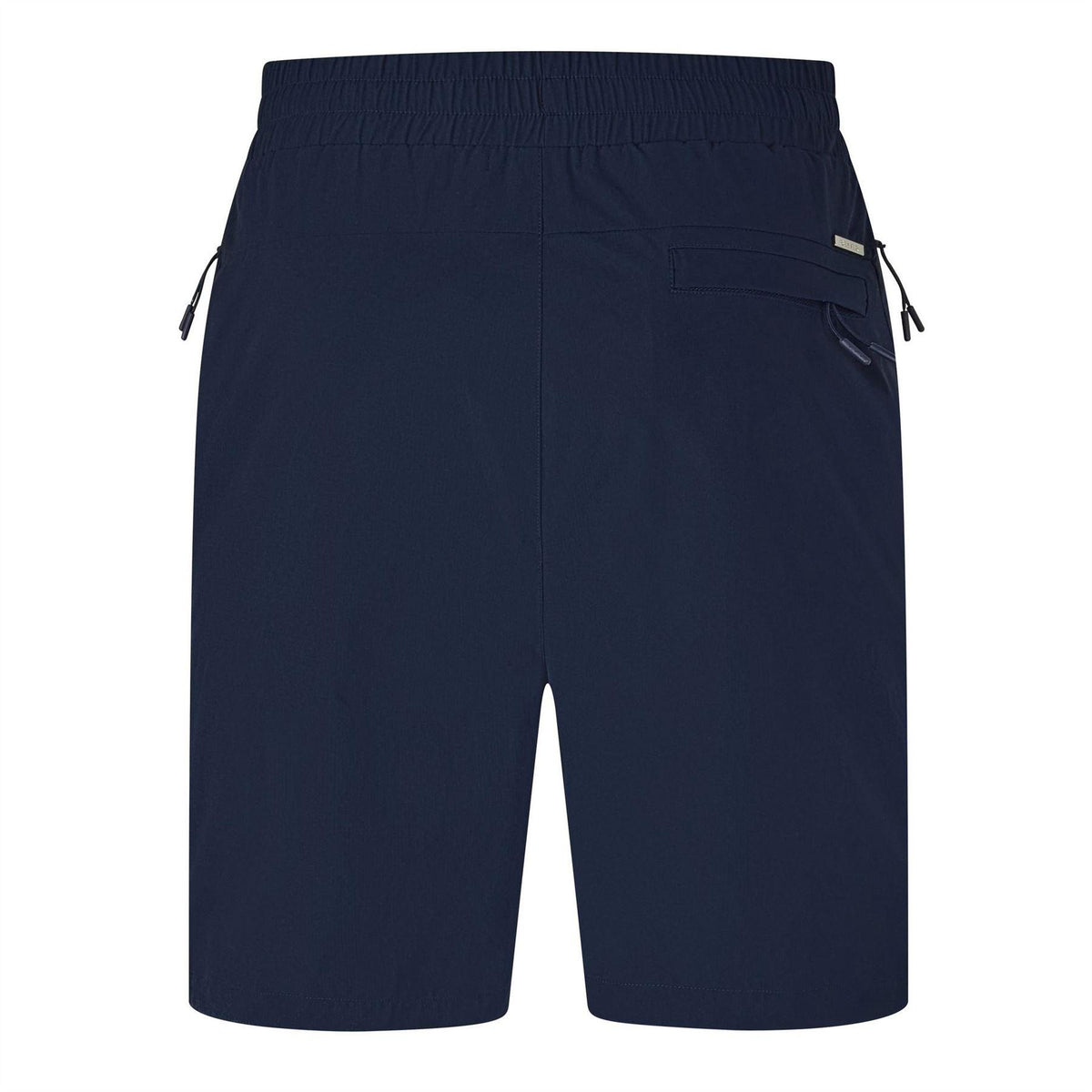 Navy - Back - Belier Mens Essential Casual Shorts