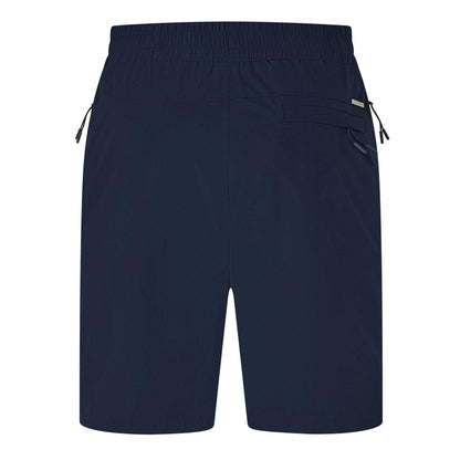 Navy - Back - Belier Mens Essential Casual Shorts