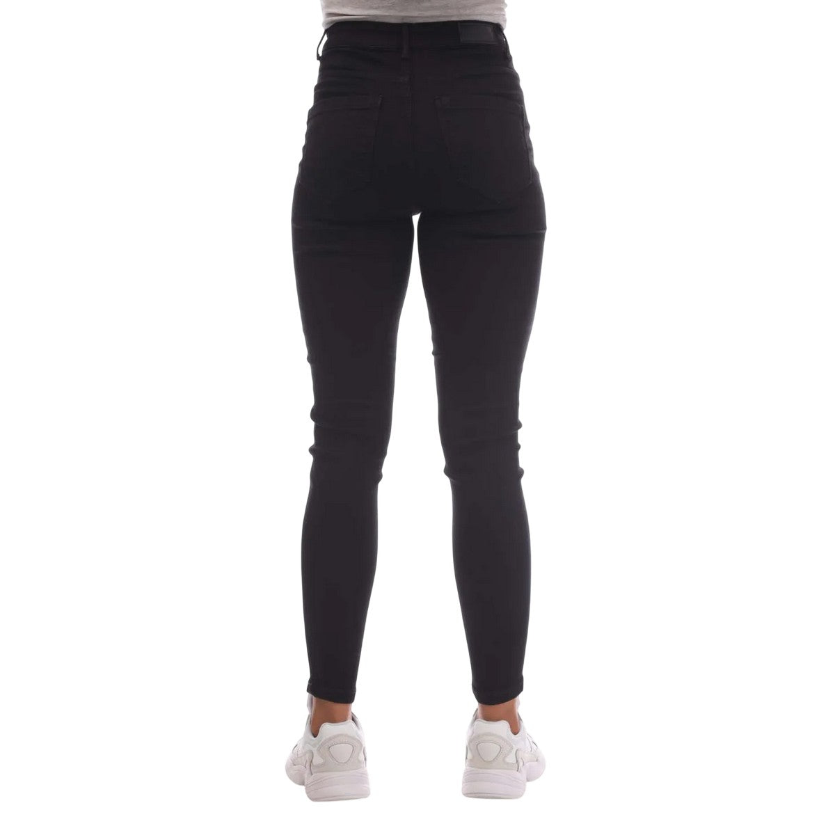 Black - Back - Vero Moda Womens-Ladies Sophia High Waist Skinny Jeans