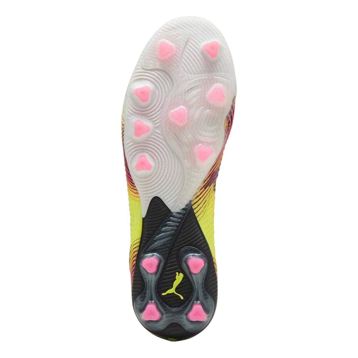 Yellow - Lifestyle - Puma Womens-Ladies Future 8 Ultimate Wavy Lines Firm Ground Football Boots