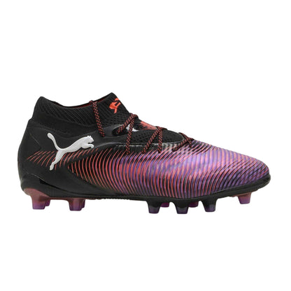 Puma Black - Front - Puma Womens-Ladies Future 8 Ultimate Wavy Lines Firm Ground Football Boots