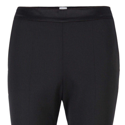 Black - Side - Boss Womens-Ladies Taxtiny Trousers
