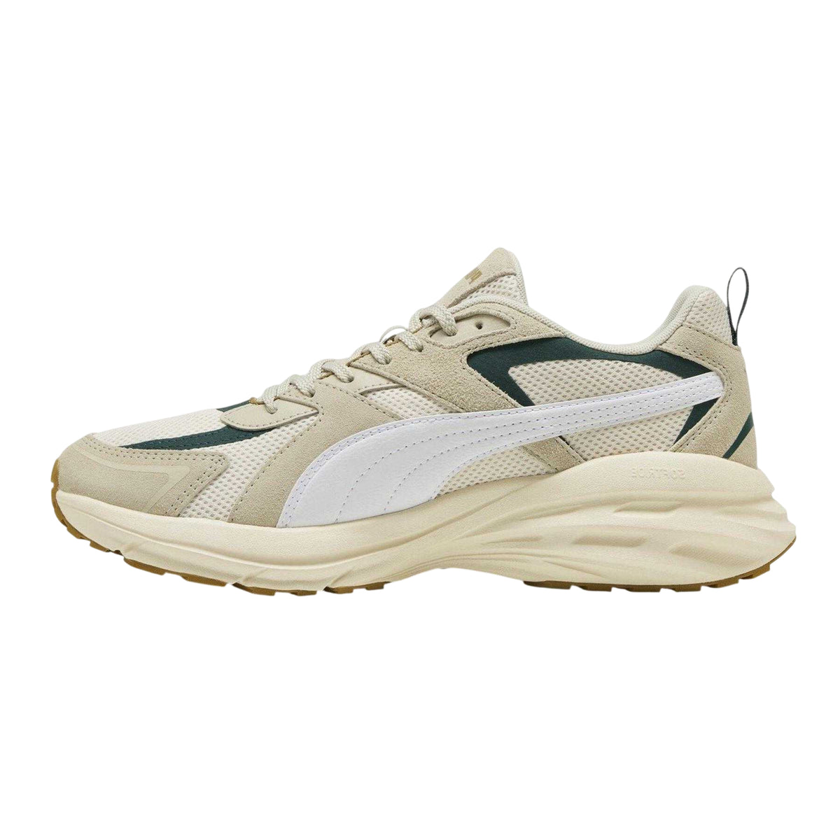 Alpine White-Snow - Back - Puma Womens-Ladies Hypnotic Suede Low Cut Trainers